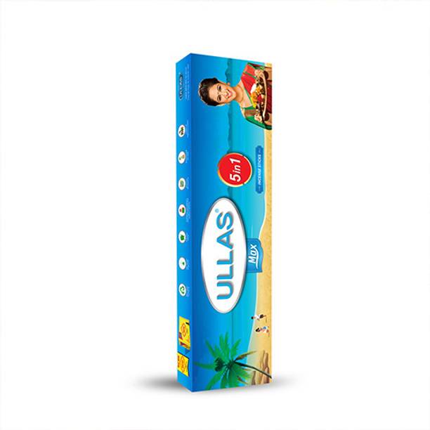 Ullas Max 5 in 1 Agarbathi | 5 Unique Fragrances for Pooja, Meditation Woody, Citrus, Floral, green-oriented, Bouquet