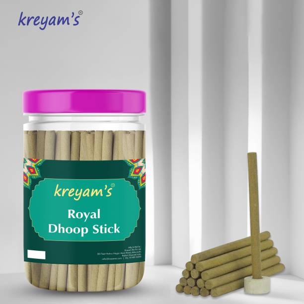 Kreyam's Royal Dhoop Stick 100 Gm Agarbati Dhoop Sticks Dhoop Sticks For Pooja