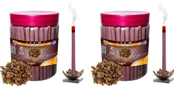Shankh Guggal Dhoop Stick (Incense Stick) Pack of 300 gram (150 + 150) Fragrance Guggal