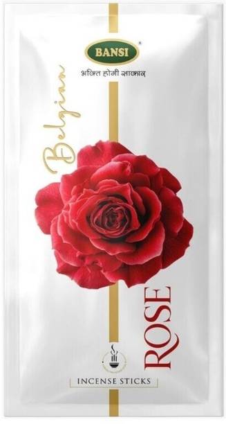 बंसी Premium Belgian Rose Zipper Agarbatti अगरबत्ती