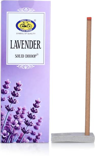 Cycle Pure Bambooless Dhoop Sticks with Free Holder, Eco Friendly, | Lavender Fragrance