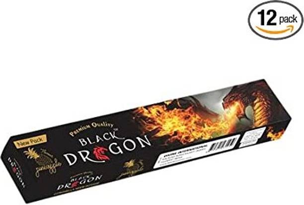 VARIPOT Black fire Dragon Mosquito Repellent Incense Sticks (120) NATURAL pineapple