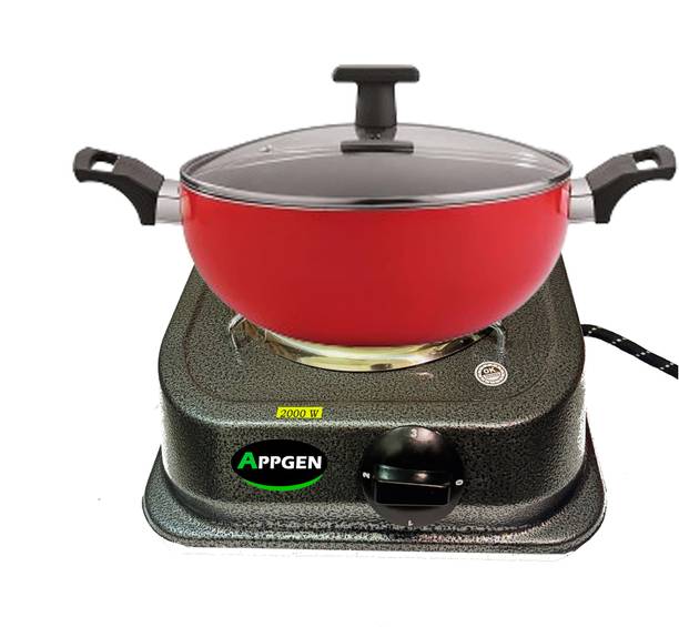 APPGEN 2000 W Radiant Cooktop Push Button
