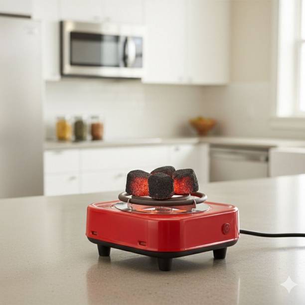 WELLBERG 500 W Radiant Cooktop Push Button