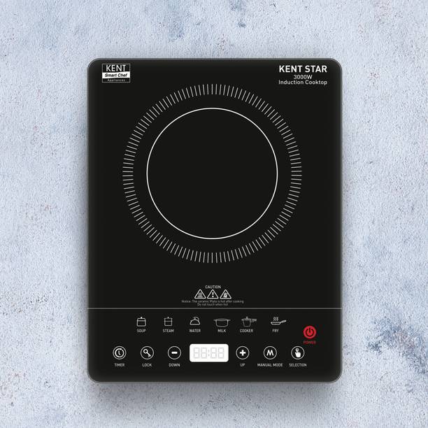KENT STAR 16137 Induction Cooktop (Black, Push Button)