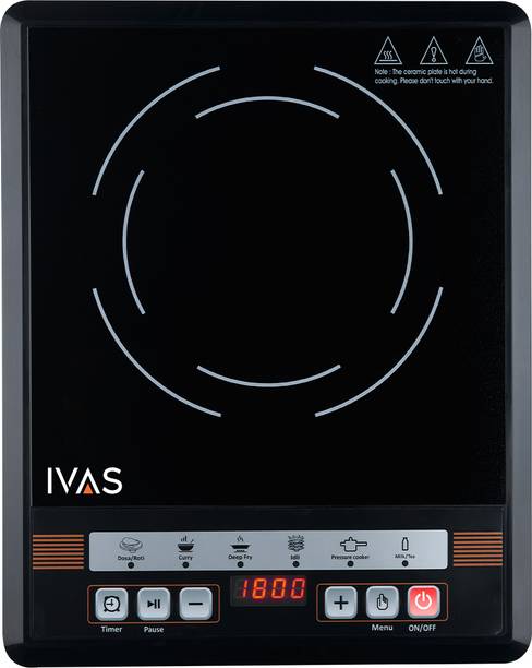 IVAS 1600 W Induction Cooktop Push Button