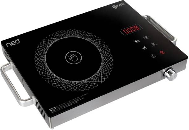 KWW 2200 Watt Infrared Induction for All Types of Utensils with Touch Sensor Radiant Cooktop