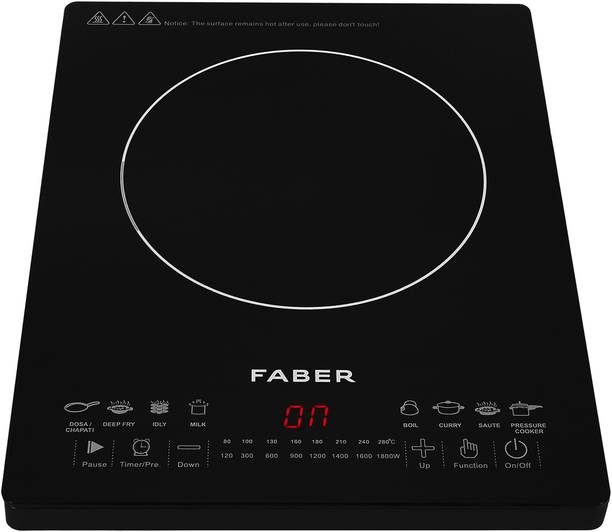 FABER 1800 W Induction Cooktop Touch Panel