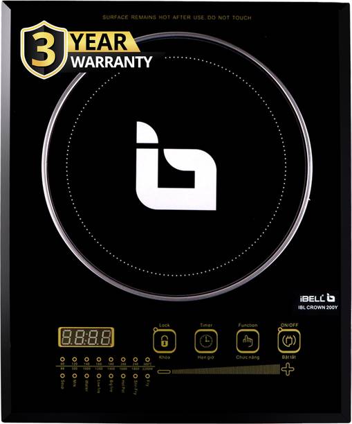 iBELL 2200 W Induction Cooktop Touch Panel