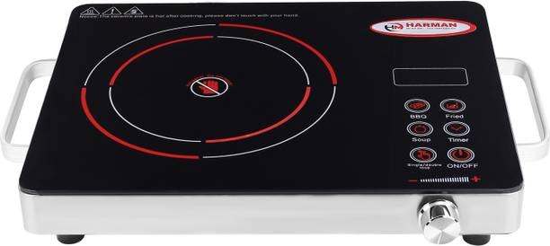 HM 2000 W Induction Cooktop Push Button, Jog Dial, Touch Panel