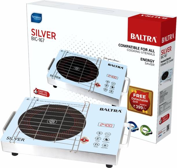 Baltra 2400 W Infrared Cooktop Touch Panel