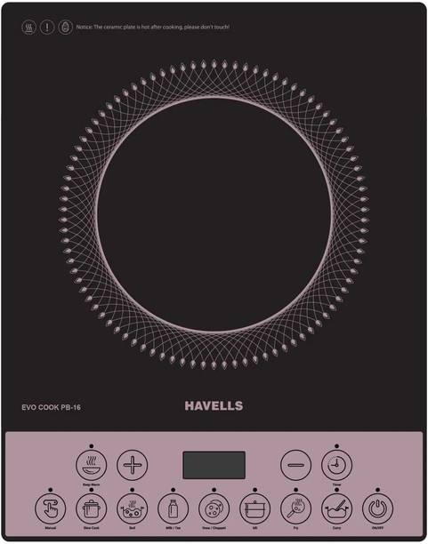 HAVELLS 1600 W Induction Cooktop Push Button