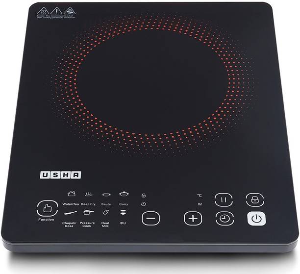 USHA 2000 W Induction Cooktop Touch Panel