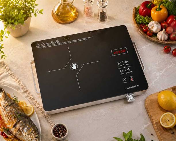 kenvex 2200 W Infrared Cooktop Touch Panel