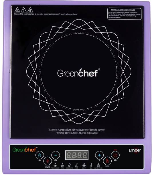 Greenchef 1800 W Induction Cooktop Push Button