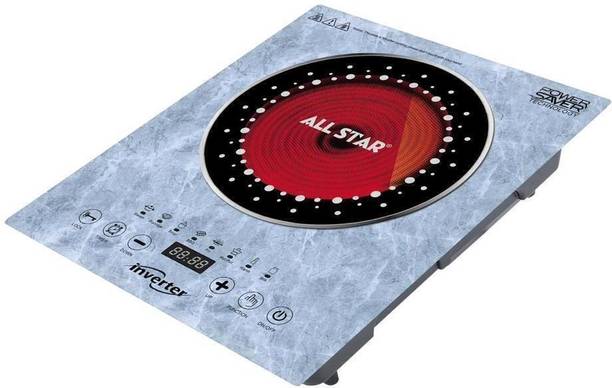 All Star 2000 W Induction Cooktop Touch Panel