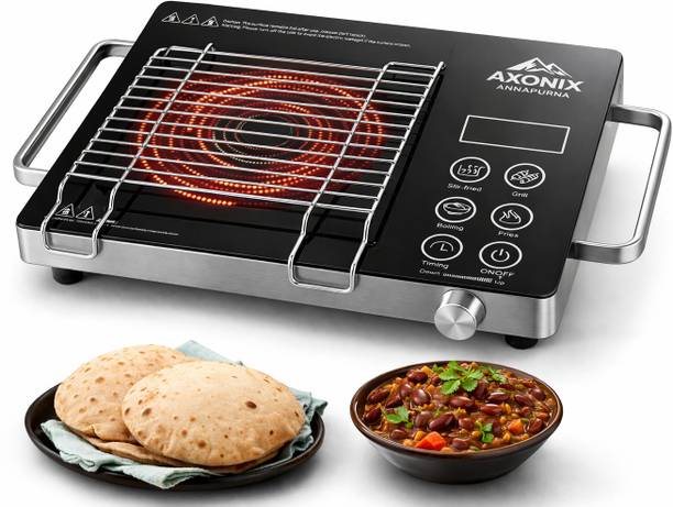 AXONIX 2200 W Infrared Cooktop Touch Panel