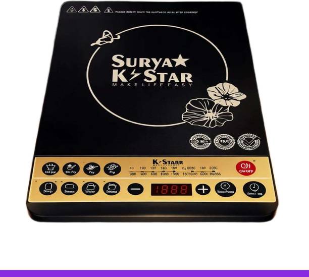 ARYAN 1800 W Induction Cooktop Push Button