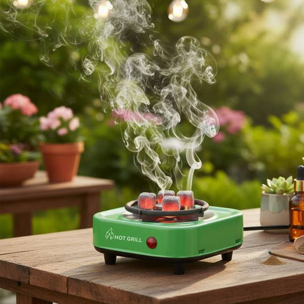 Hot Grill 500 W Radiant Cooktop Push Button