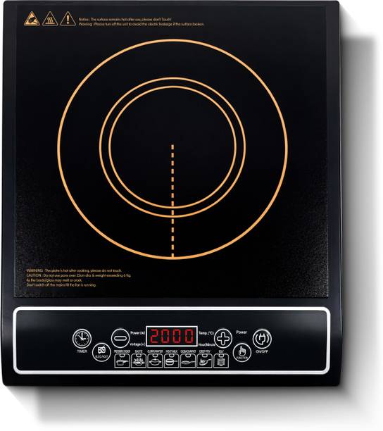 LIGHTFLAME 2000 W Induction Cooktop Push Button