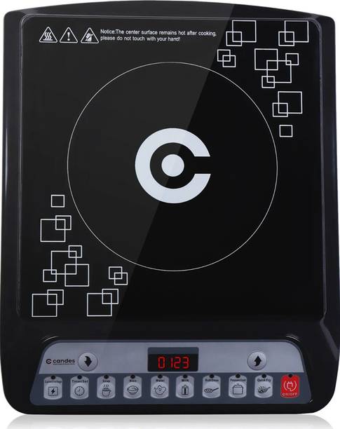 GREATONIX 1800 W Induction Cooktop Push Button