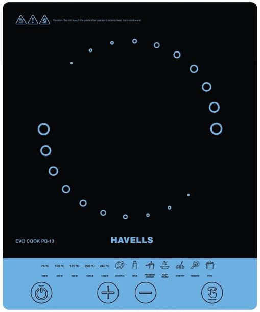 HAVELLS 1300 W Induction Cooktop Touch Panel