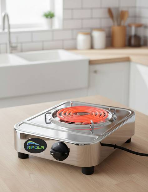 RIPOLA 2000 W Radiant Cooktop Jog Dial