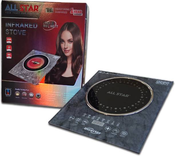 All Star 2000 W Induction Cooktop Touch Panel