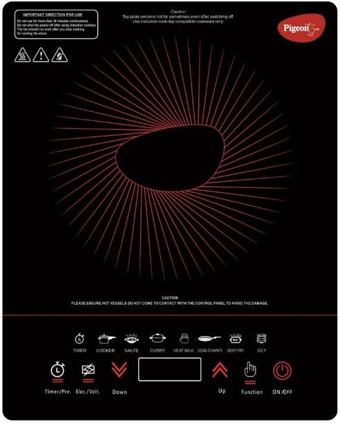 Pigeon 1800 W Induction Cooktop Touch Panel