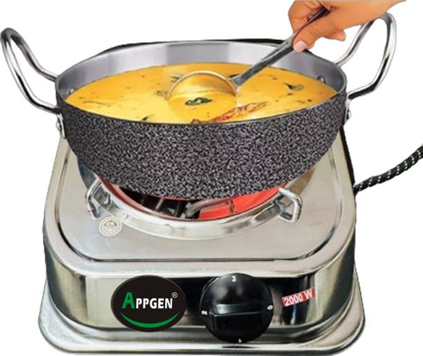 APPGEN ISI ELEMENT 2000 Watts Electric Cook Heater Stove | Cooking Heater Radiant Electric Cooking Heater