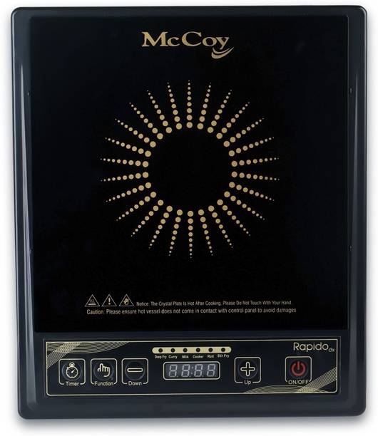 Mccoy 1800 W Induction Cooktop Push Button