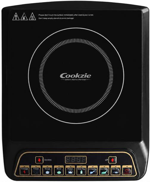 Cookzie 1800 W Induction Cooktop Push Button