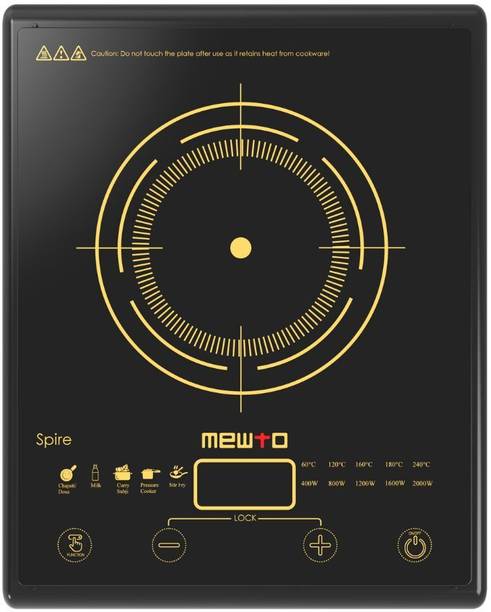 MEWTO 2000 W Induction Cooktop Touch Panel