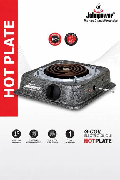 johnpower 2000 W Infrared Cooktop Jog Dial