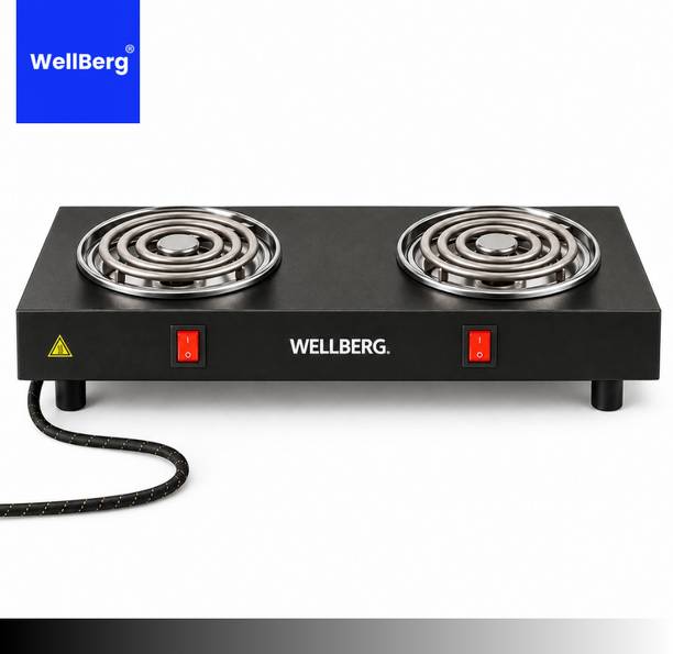 WELLBERG 2000 W Radiant Cooktop Push Button