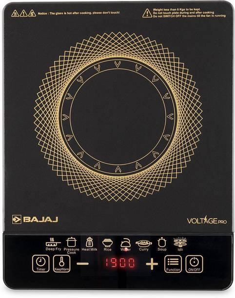 BAJAJ 1900 W Induction Cooktop Touch Panel