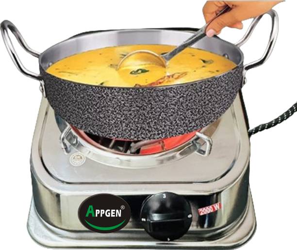 APPGEN 1250 W Induction Cooktop Push Button