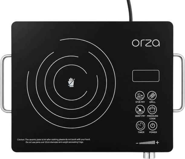 Orza 2200 W Infrared Cooktop Touch Panel