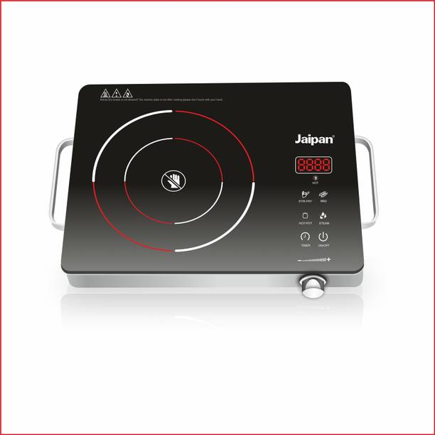 Jaipan 2000 W Infrared Cooktop Jog Dial, Touch Panel