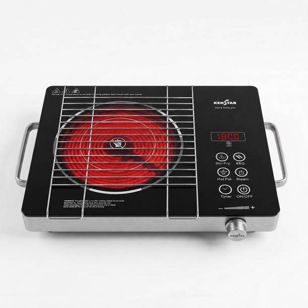 Kenstar 2200 W Infrared Cooktop Touch Panel