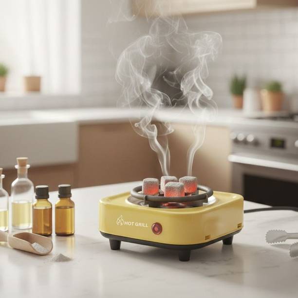 Hot Grill 500 W Radiant Cooktop Push Button