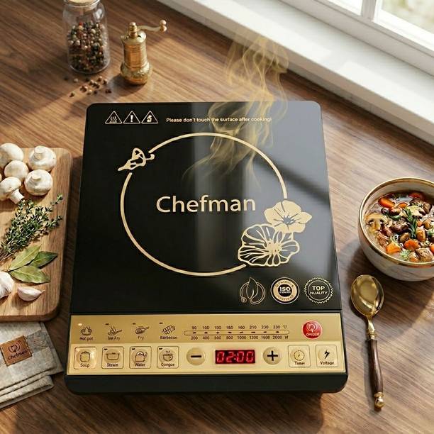 Chefman 2000 W Induction Cooktop Push Button