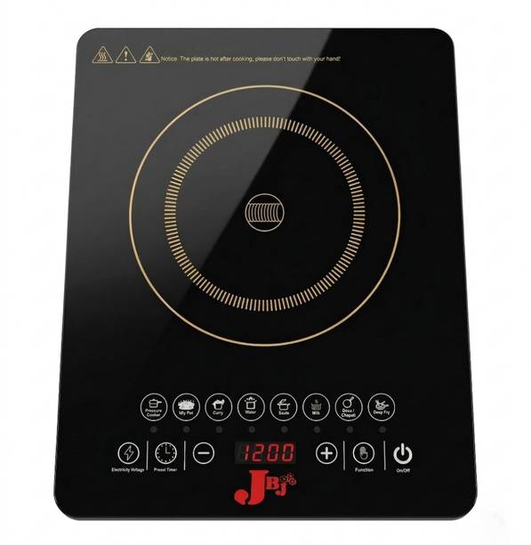 JBJ 2000 W Induction Cooktop Touch Panel