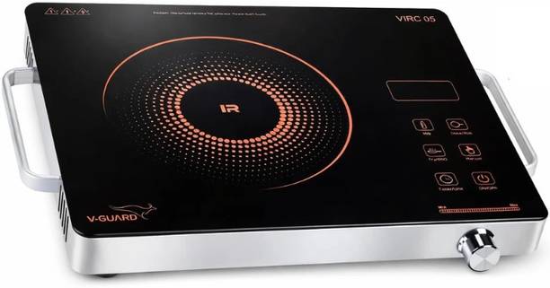 V-Guard 2000 W Infrared Cooktop Touch Panel