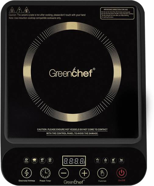 Greenchef 2000 W Induction Cooktop Touch Panel
