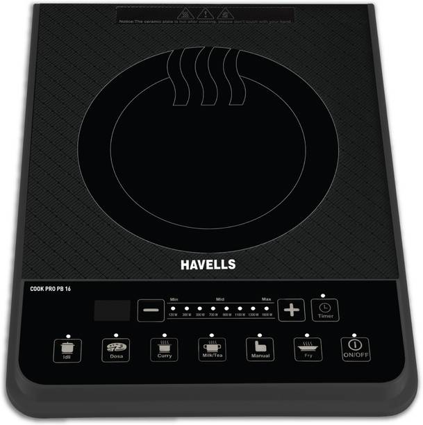 HAVELLS 1600 W Induction Cooktop Touch Panel