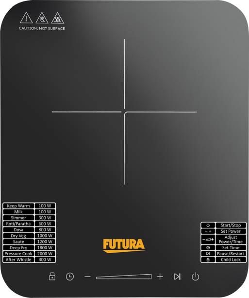 Hawkins 2000 W Induction Cooktop Touch Panel