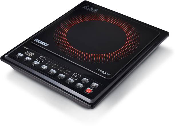 USHA 1350 W Induction Cooktop Push Button