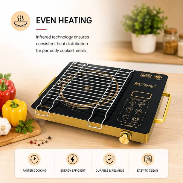 Ofeeco 2500 W Infrared Cooktop Touch Panel