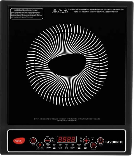 Pigeon 1800 W Induction Cooktop Push Button